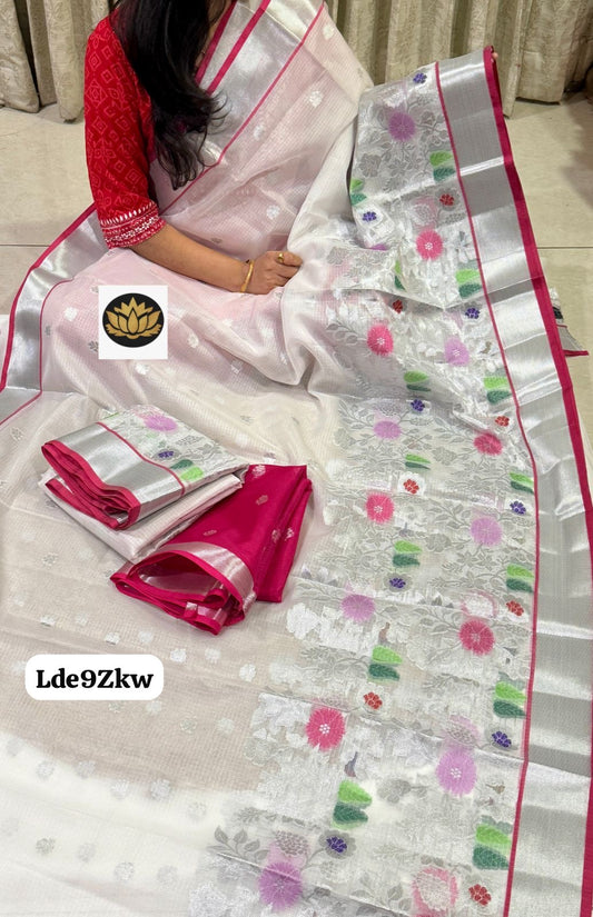 Zari kota sarees