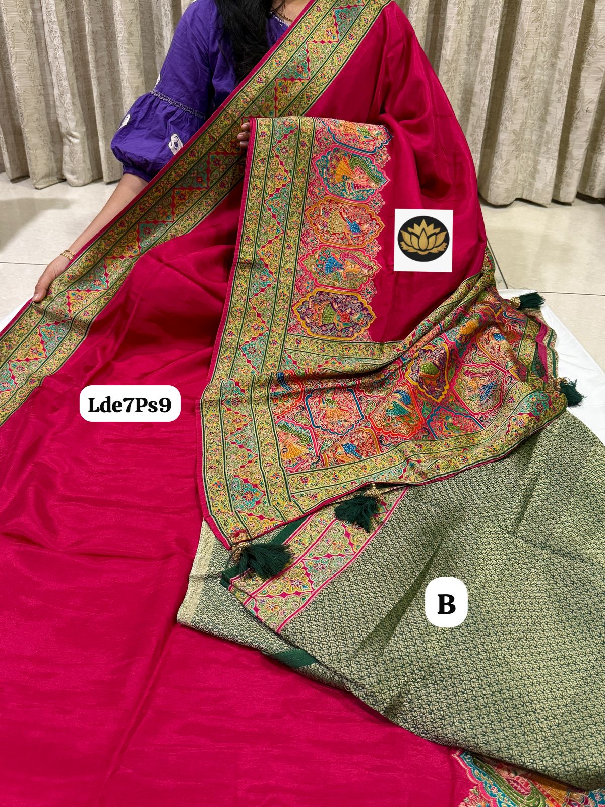 Pashmina Kashmiri emporium sarees