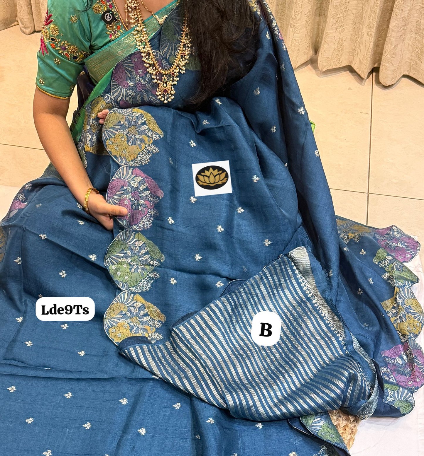 Tussar Georgette sarees