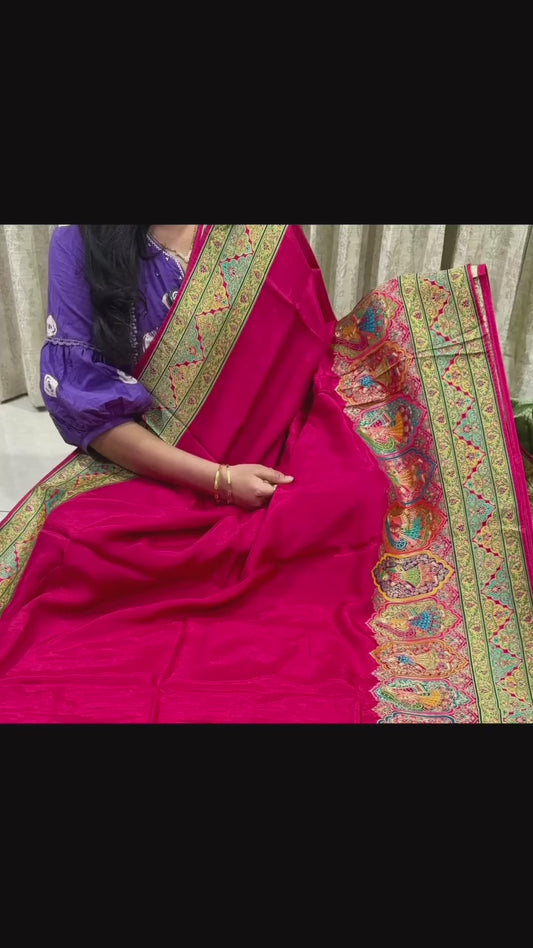 Pashmina Kashmiri emporium sarees